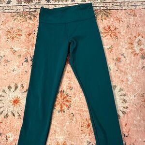 Green Forever 21 Capri Leggings